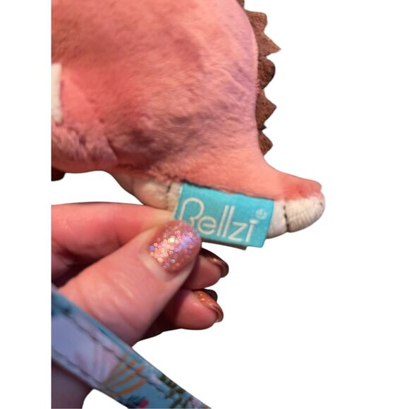 Bellzi Pink Mini Draggi the Dragon Plush Stuffed Animal Toy - Picture 8 of 14